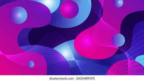 Abstract background fluid style vector design in eps 10