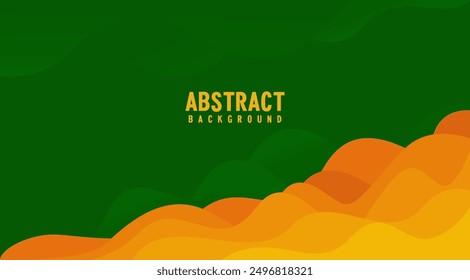 Abstract background fluid wave banner. Modern background design. color gradation. Dynamic Waves. Liquid form composition