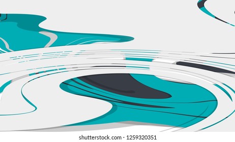 abstract background with fluids and multicolor. Vector design of liquid background concepts