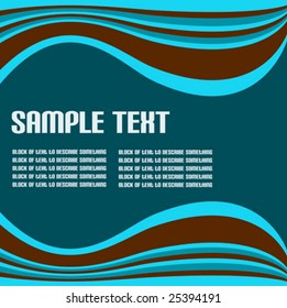 Abstract Background Flyer