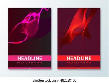 Abstract background. Flyer, brochure, poster, presentation, leaflets, business card, document cover pages, annual report, magazine cover vector template Modern corporate design A4 title sheet template