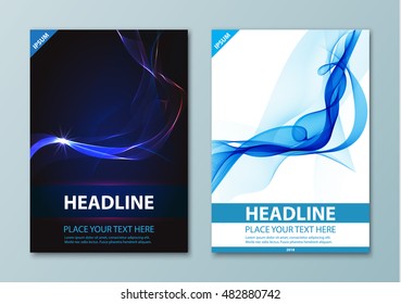 Abstract background. Flyer, brochure, poster, presentation, leaflets, business card, document cover pages, annual report, magazine cover vector template Modern corporate design A4 title sheet template