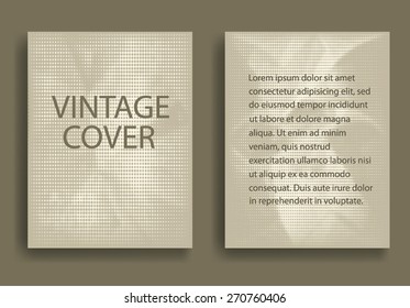 Abstract Background Flyer Design . Grunge Texture. Halftone Dots.
