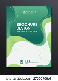 abstract background flyer design template