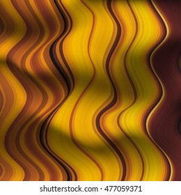 Abstract background of folds. Autumn shades. The distortion of space. Light and shadow.