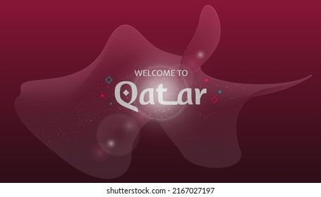 Abstract background, football award banner, world soccer cup, qatar 2022 trends, vector illustration