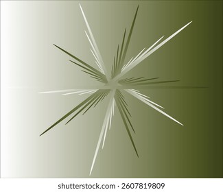 Abstract background in the form of a bright star