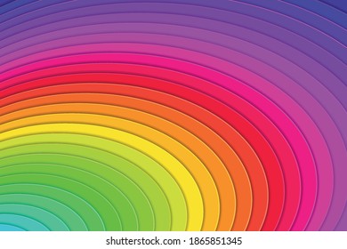 Fondo abstracto en forma de franjas de colores arcoiris. Papel de pantalla.