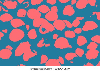 Fondo abstracto en forma de flores y hojas. Fondo natural abstracto colorido y brillante. Ilustrador de vectores.