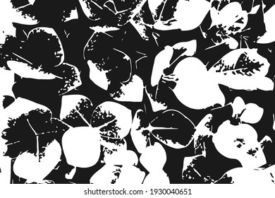 Abstract background in the form of flowers and leaves. Natural abstract bright colorful background. Vector eps illustrator.