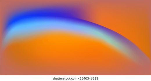 Abstract background. Form a gradient pattern in green, blue and yellow. Artistic design for wallpaper, banner, card, poster. Gradient background