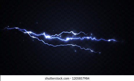 Abstract Background Form Lightning Powerful Charge Stock Vector ...