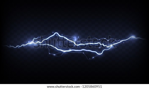 Abstract background in the form\
of lightning. Powerful charge causing a lot of sparks. Nature\
force