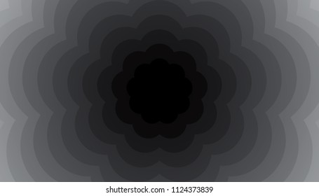 Abstract background in the form of overlapping flower shape,Vector,Illustration.