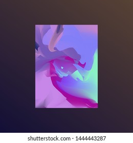Abstract background in the form of paint strokes