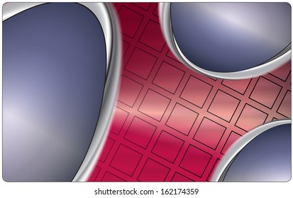 abstract background in the form of a plastic card