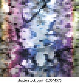 Abstract background in the form of small squares