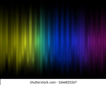 Abstract background formed by color stripes. Vector illustration.