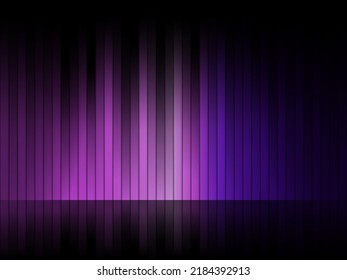 Fondo abstracto formado por franjas de color. Ilustración vectorial.