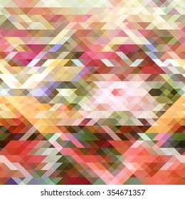Abstract background formed by geometric shapes