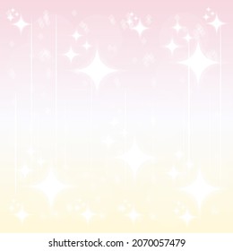 Abstract Background Four Angles Stars  Lines Rain Christmas Diamonds Pink Pastel Yellow Vector Design