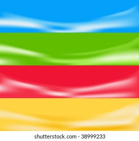 Abstract background. Four banners. Vector illustration.