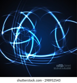 Abstract background with fractal. Vector. 