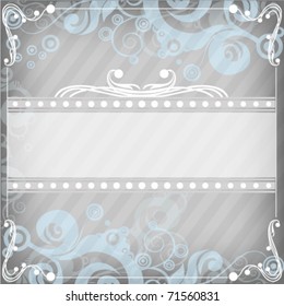 abstract background with frame
