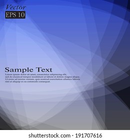 Abstract background with frame and colorful translucent circles. Vector format.