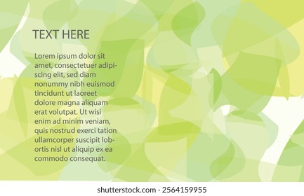 abstract background frame eco green theme Nature's Embrace: The Beauty Within