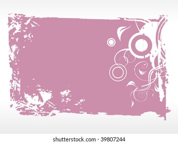 abstract background with frame illustration