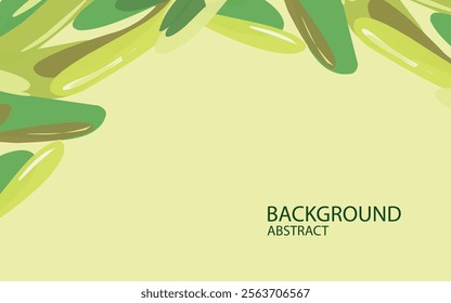 abstract background frame Nature's Embrace: The Beauty Within