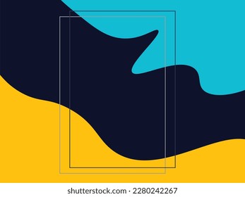 abstract background with frame, for template