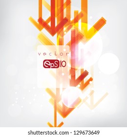 Abstract background with frame for text