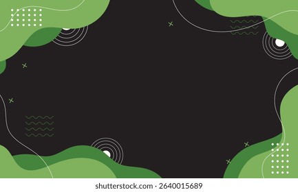 abstract background with frame for text