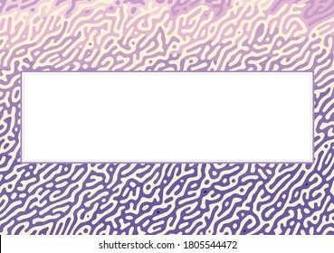 Abstract background in frame where text can be entered