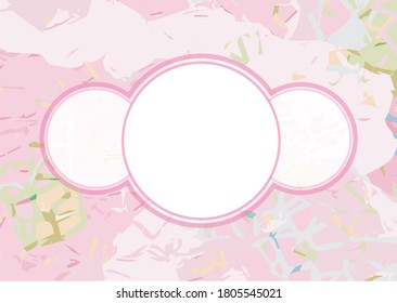 Abstract background in frame where text can be entered