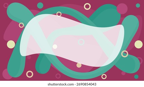 Abstract background, freeform curves, overtone colors, lifestyle background, design resource background