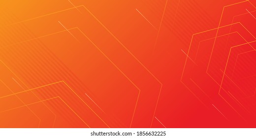 Resumen de fondo naranja fresco para el diseño de la presentación. Diseño de banner de estilo dinámico a partir del concepto de fruta. Ilustración creativa para afiche, web, aterrizaje, página, portada, anuncio, saludo, tarjeta, promoción