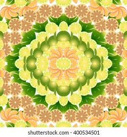 abstract background with fruits