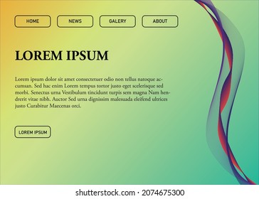 abstract background with full color, the design can be used to web template, banner, and etc