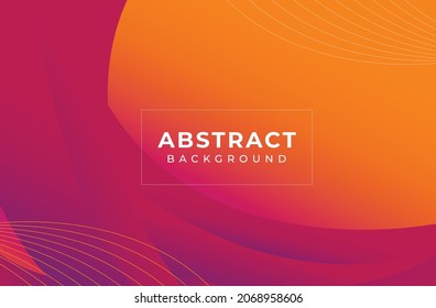 Abstract Background Full Color Vector Template Design Illustration