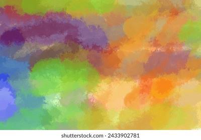 abstract background full of colorful explosions and watercolor textures