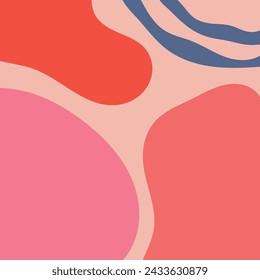 abstract background with full retro colour
