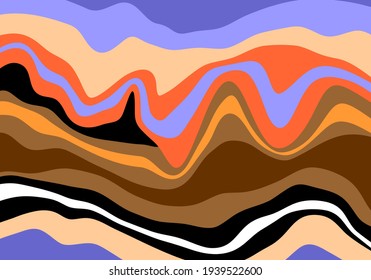 abstract background, full spontaneity bright colors