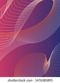 abstract background fullcolor with wave gradient-vector eps 10