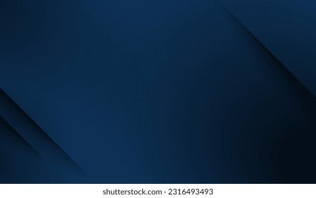 Abstract background futuristic elements on dark blue color banner geometric blue gradient texture with lines decoration