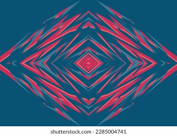 Abstrakter Hintergrund mit futuristischen und geometrischen Mustern