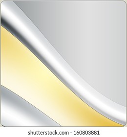 abstract background with futuristic glittering waves
