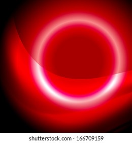 abstract background with futuristic glittering waves